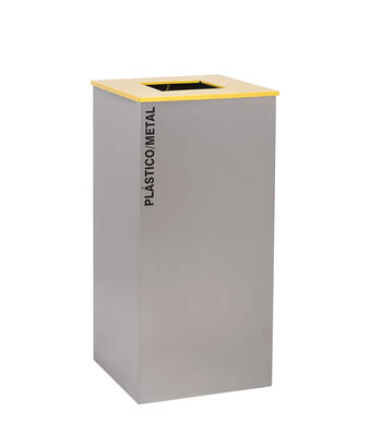 90L Painted Plate Recycling Bucket